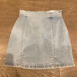 Denim skirt